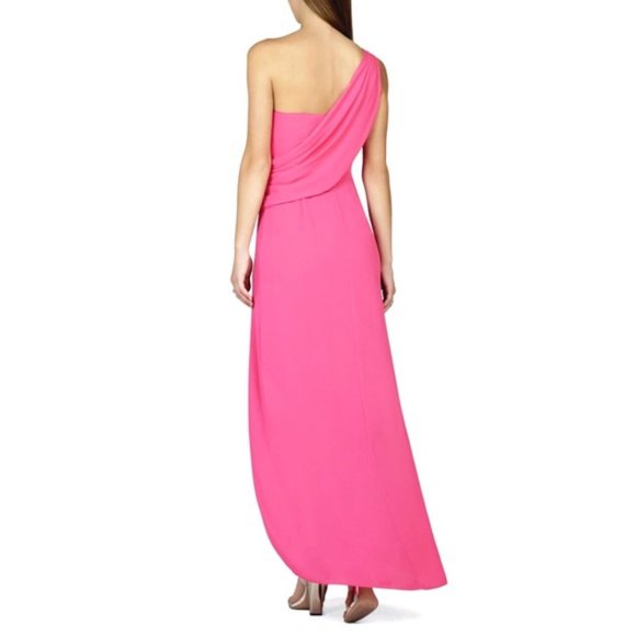 85% off BCBG MAXAZRIA One Shoulder Dress size 4 new with tag - Picture 2 of 5
